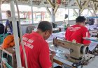 Warga Binaan Lapas Pekalongan Garap Pesanan Jahitan Seragam Sekolah Wujudkan Pembinaan Produktif 